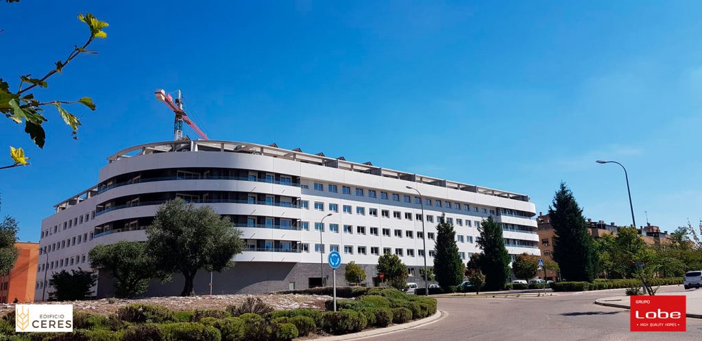 Edificio Ceres, las obras están llegando a su fin