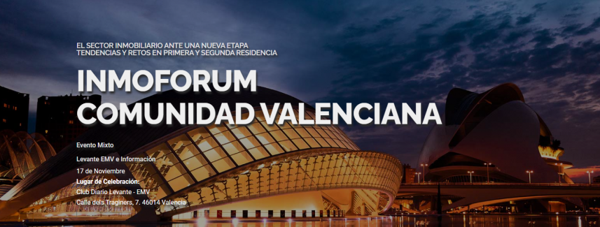 Grupo Lobe estará presente en el próximo INMOFORUM EN LA COMUNIDAD VALENCIANA