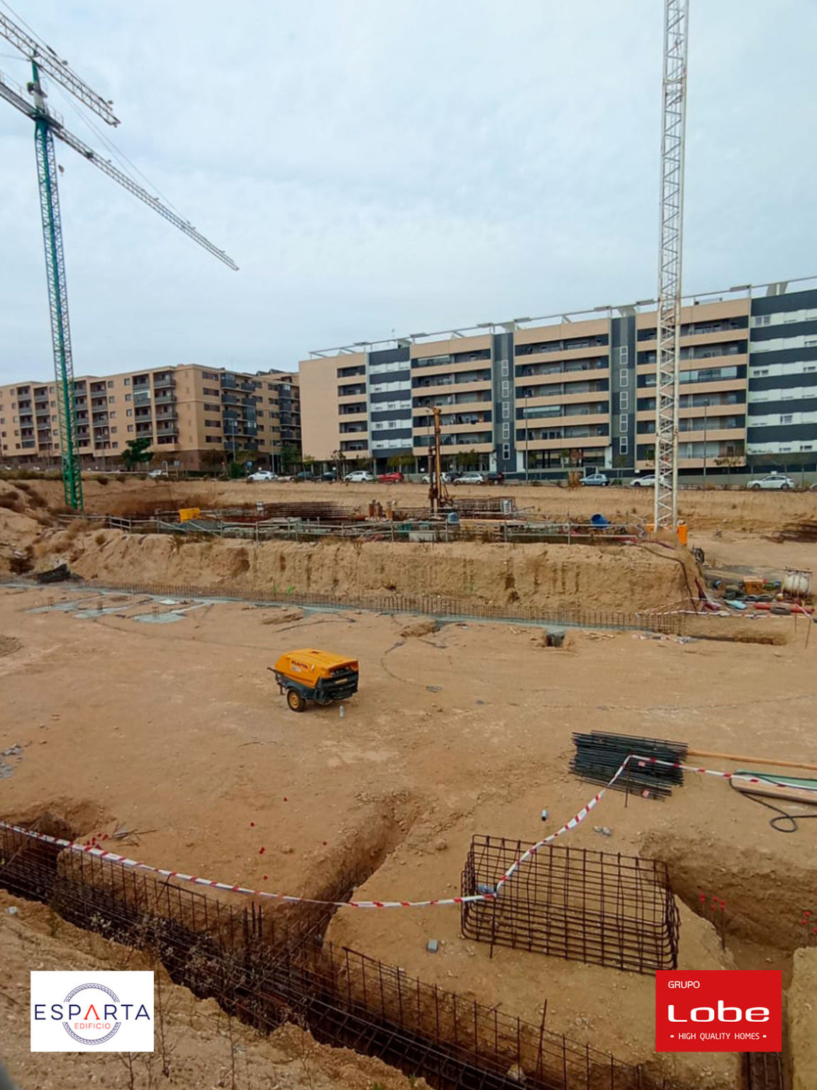 Avance de obras Edificio Esparta