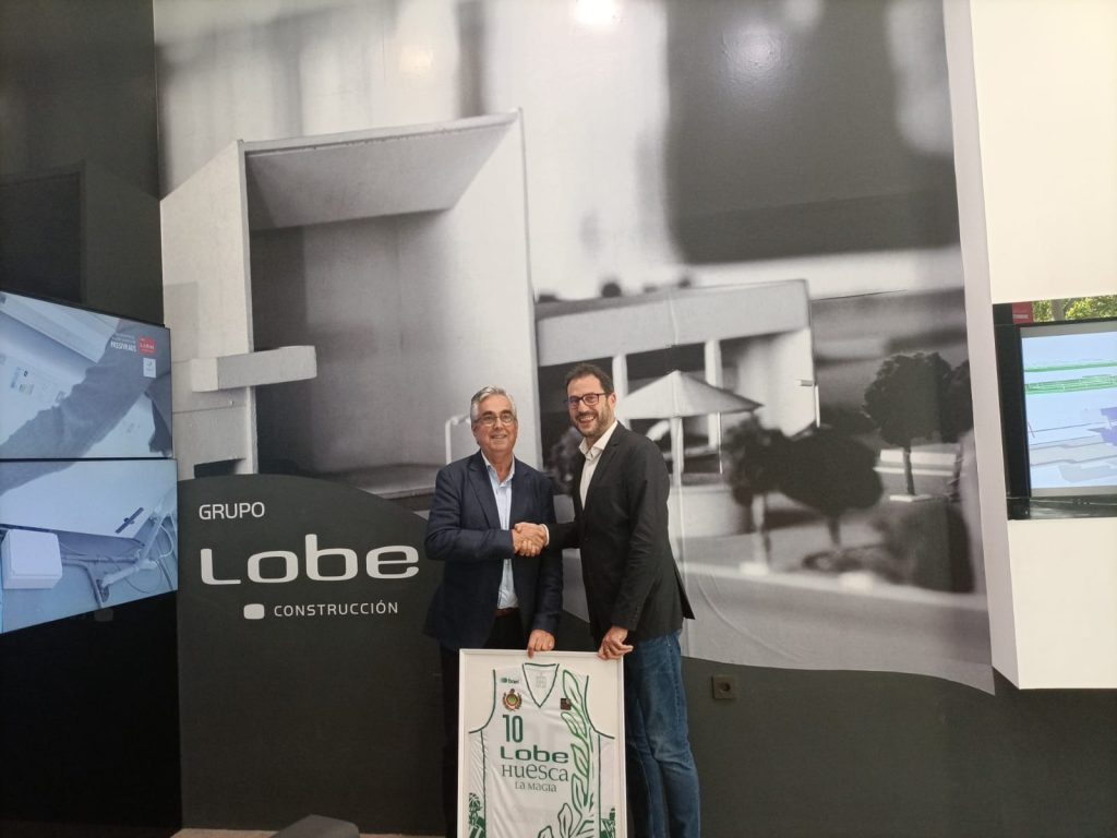 Recibimos la visita del Lobe Huesca La Magia