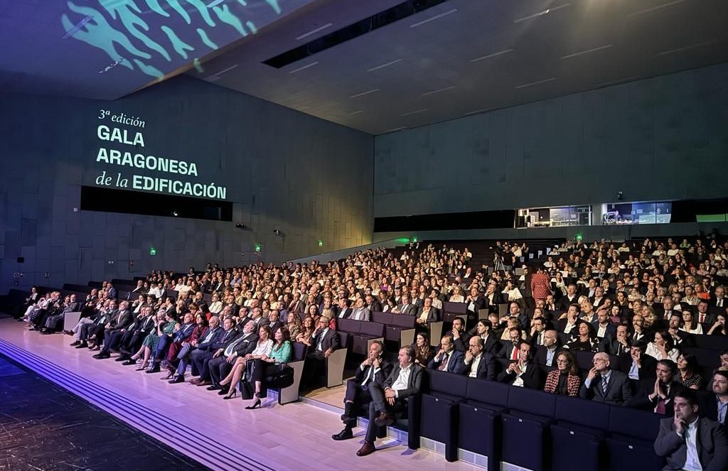 Gran éxito en la III Gala Aragonesa de la Edificación