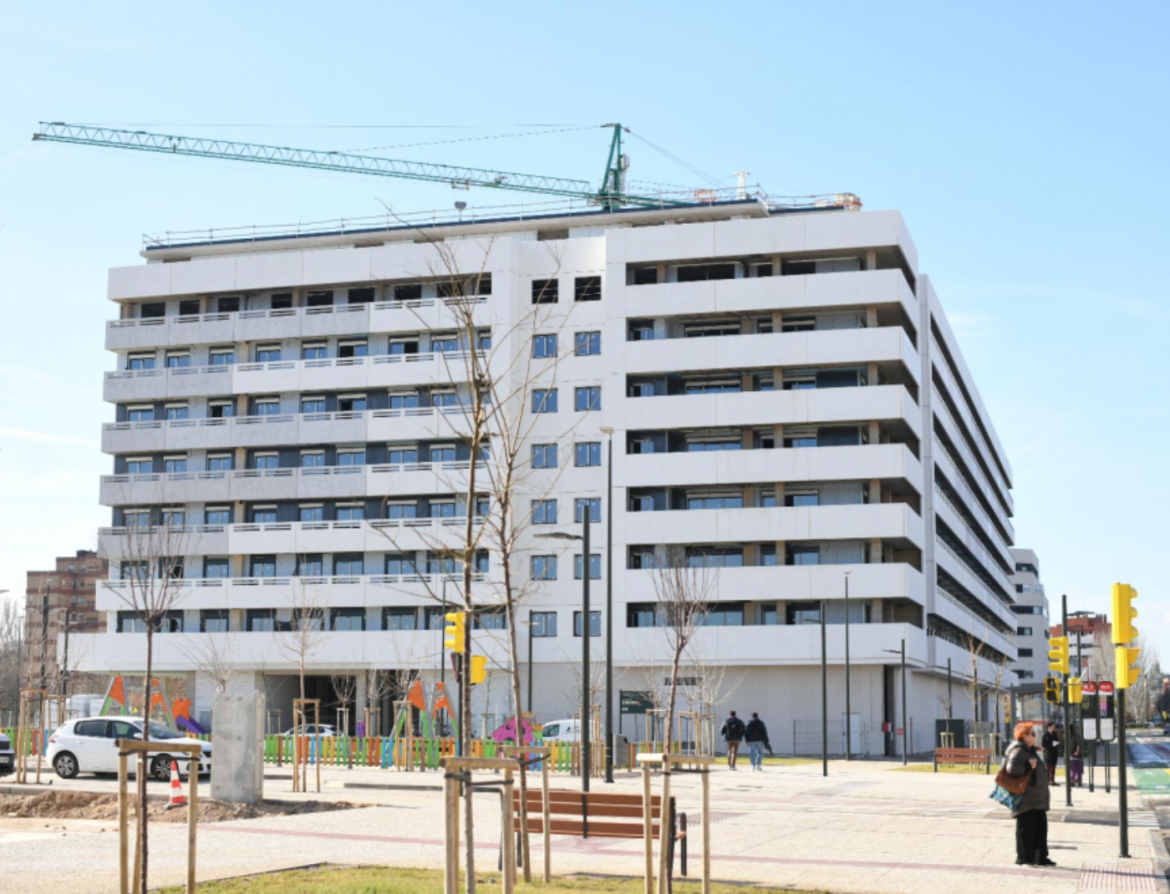 El Edificio Via Nova de Grupo Lobe destaca como el edificio insignia de la Nueva Avenida Cataluña.