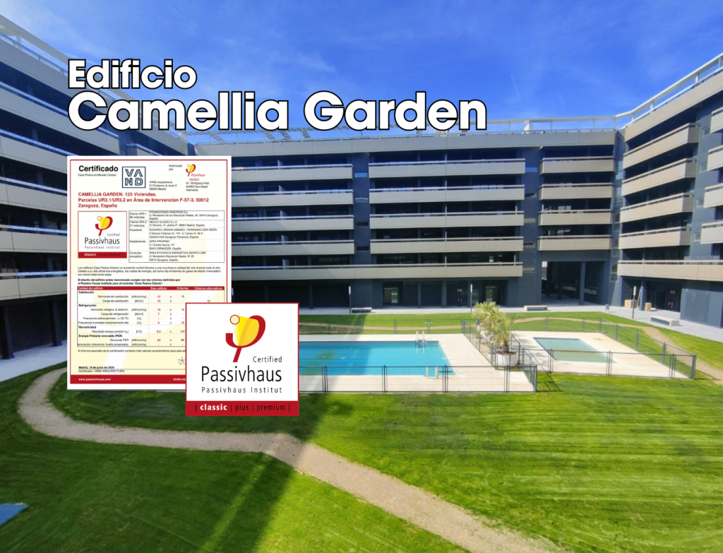 Residencial Camellia Garden recibe el certificado Passivhaus