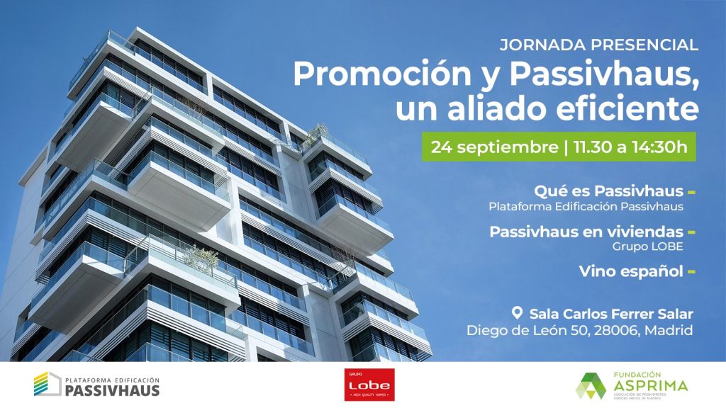 Grupo Lobe participa en la jornada "Promoción y Passivhaus, un aliado eficiente."