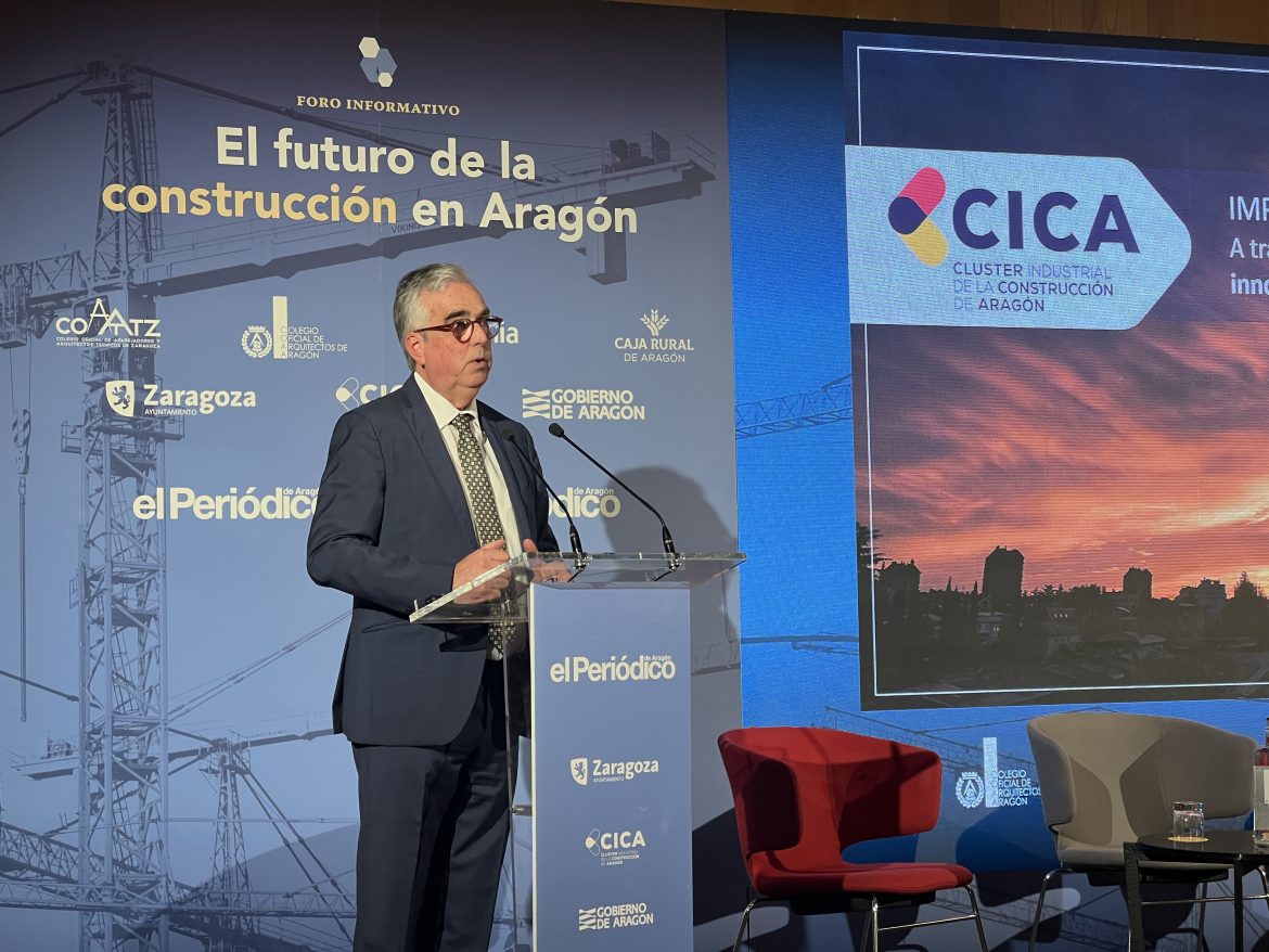 Juan Carlos Bandrés, presidente del Clúster Industrial de la Construcción de Aragón (CICA)