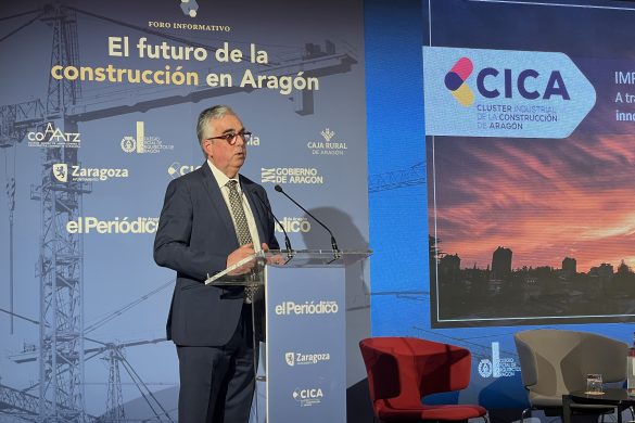 Juan Carlos Bandrés, presidente del Clúster Industrial de la Construcción de Aragón (CICA)