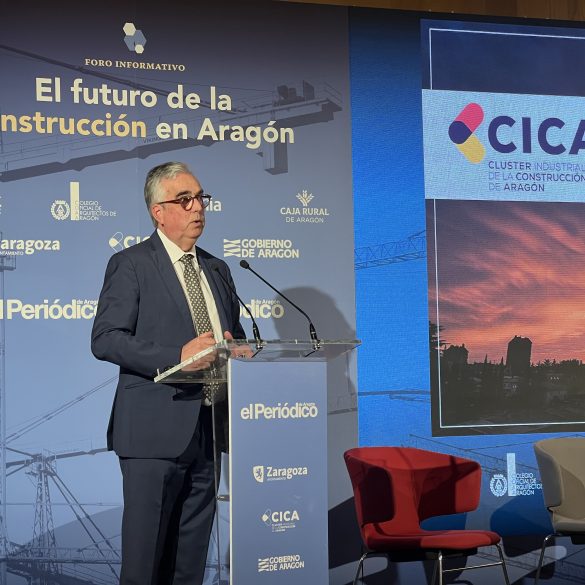 Juan Carlos Bandrés, presidente del Clúster Industrial de la Construcción de Aragón (CICA)